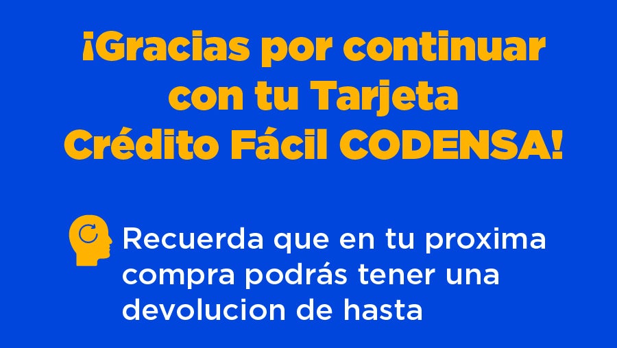 Cr&eacute;dito f&acute;cil codensa
